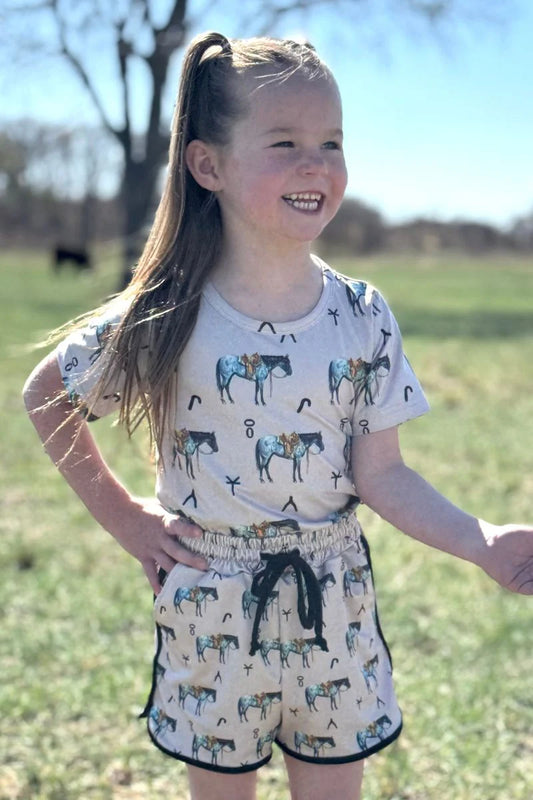 Old Town Road Kids Shorts