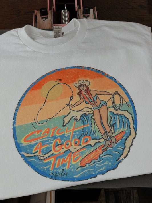 CATCH A GOOD TIME COWGIRL