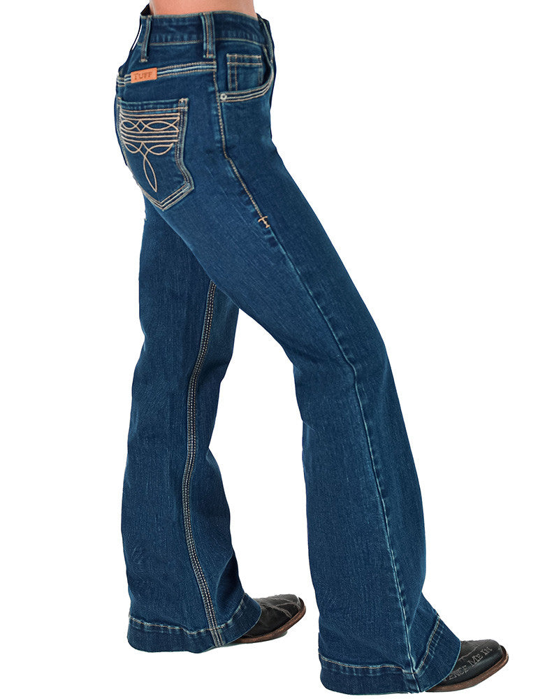 Cowgirl Tuff Tan Boot-Ee Trouser