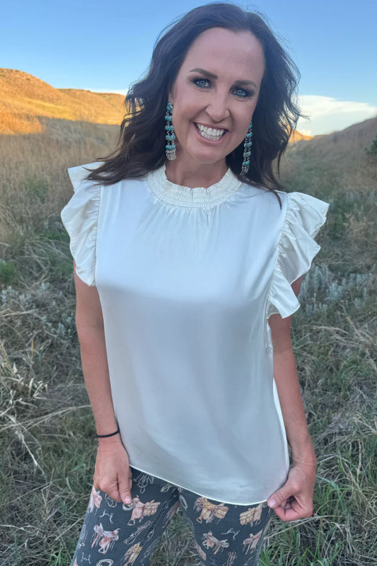 Baby Doll Top cream