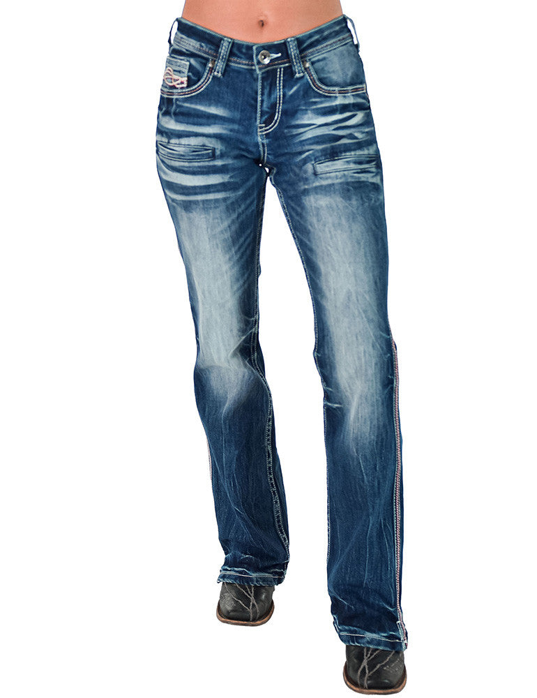 Cowgirl Tuff  Red Twister