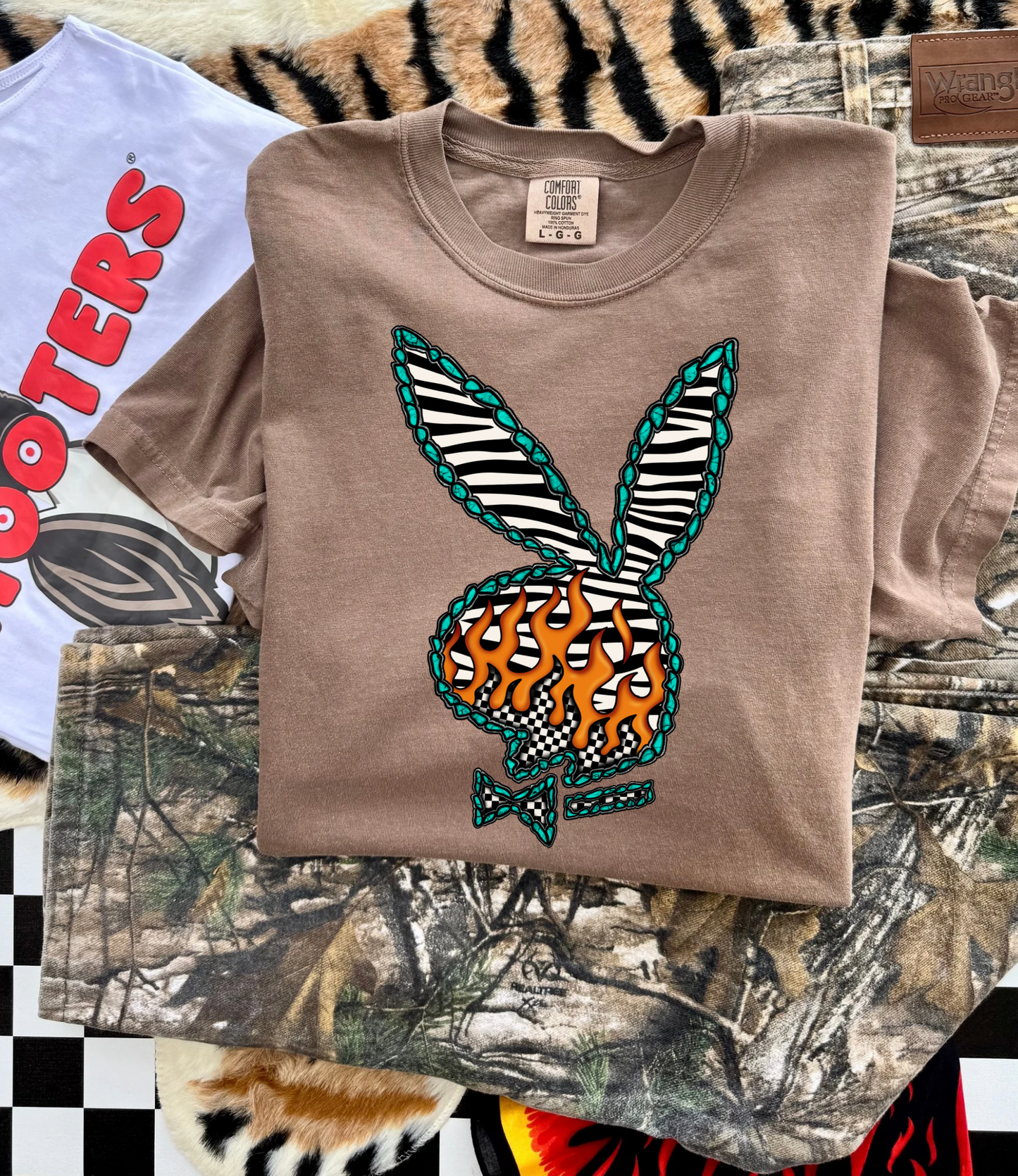 Zebra Playboy tee
