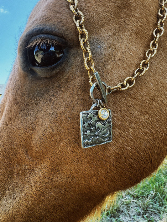 The Painted Pony Necklace 9/15