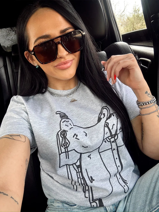 The Saddle Up Tee