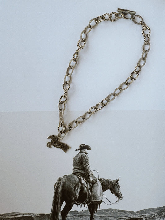 The Stardust Stallion Necklace 9/15