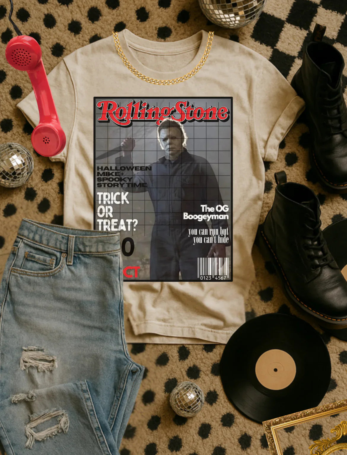 Mike mag cover tee or sweatshirt