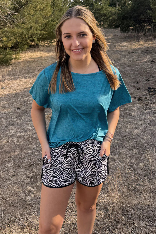 Fishin in the dark -Heather Turquoise