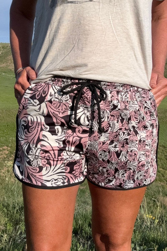 Checked in Tooled Shorts