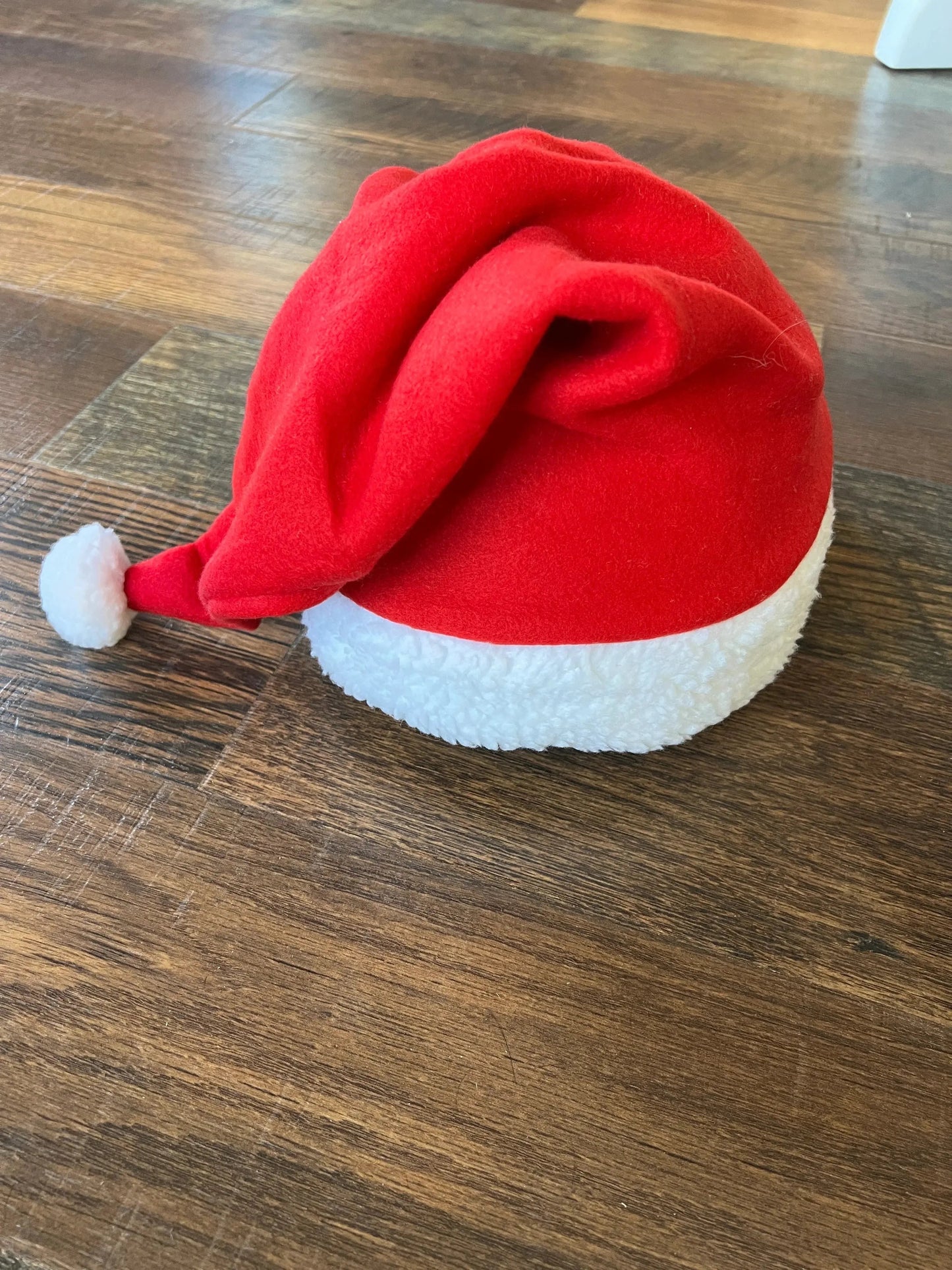 Helmet Sized Santa Hat