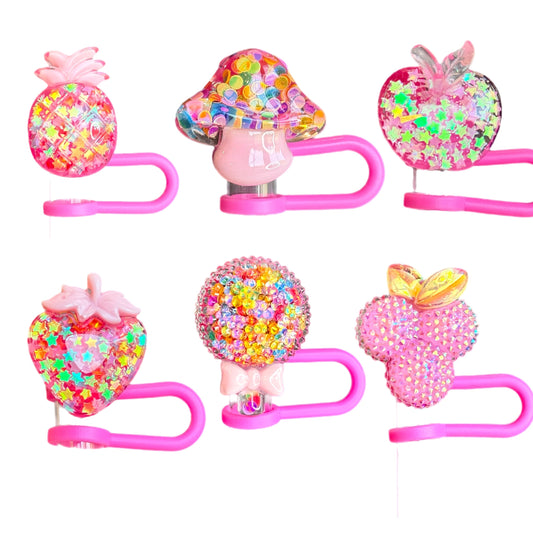 BLINGY TREATS Straw Topper