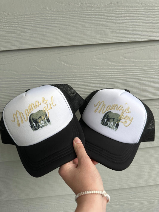 YOUTH Mamas Girl/Boy Trucker Hat