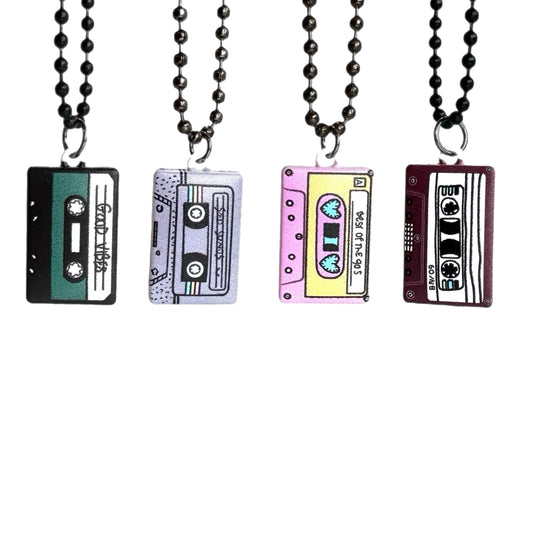 CASSETTE Charm - Tumbler Handle Charm