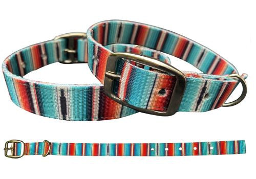 Showman Couture Southwest design nylon dog collar
Product ID: 27528