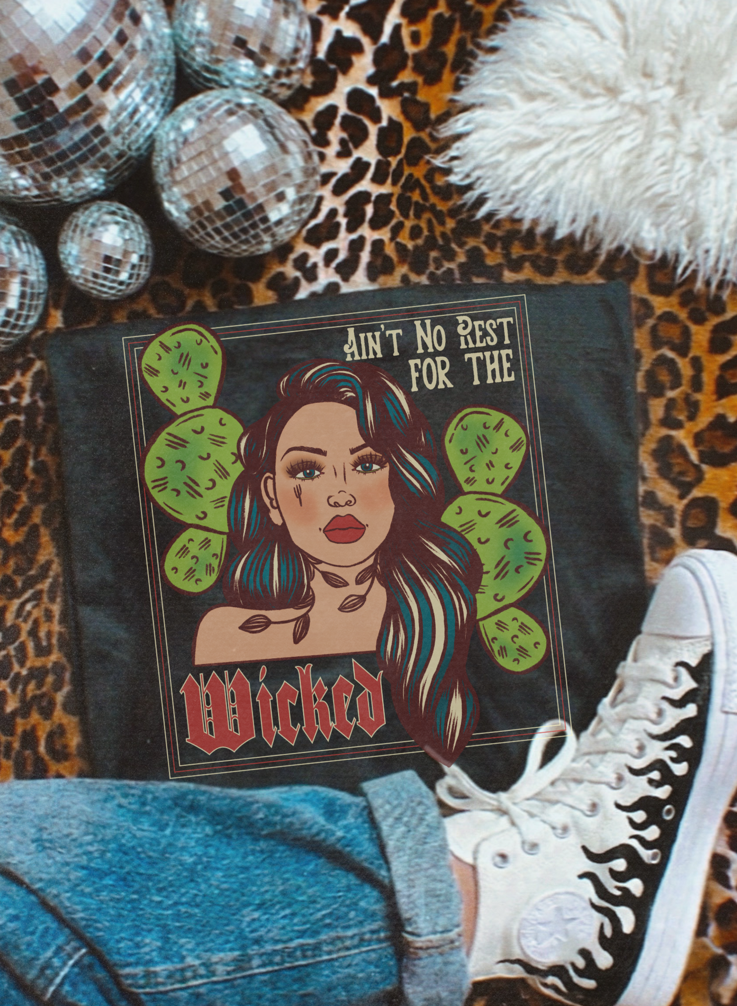No rest for the wicked tee