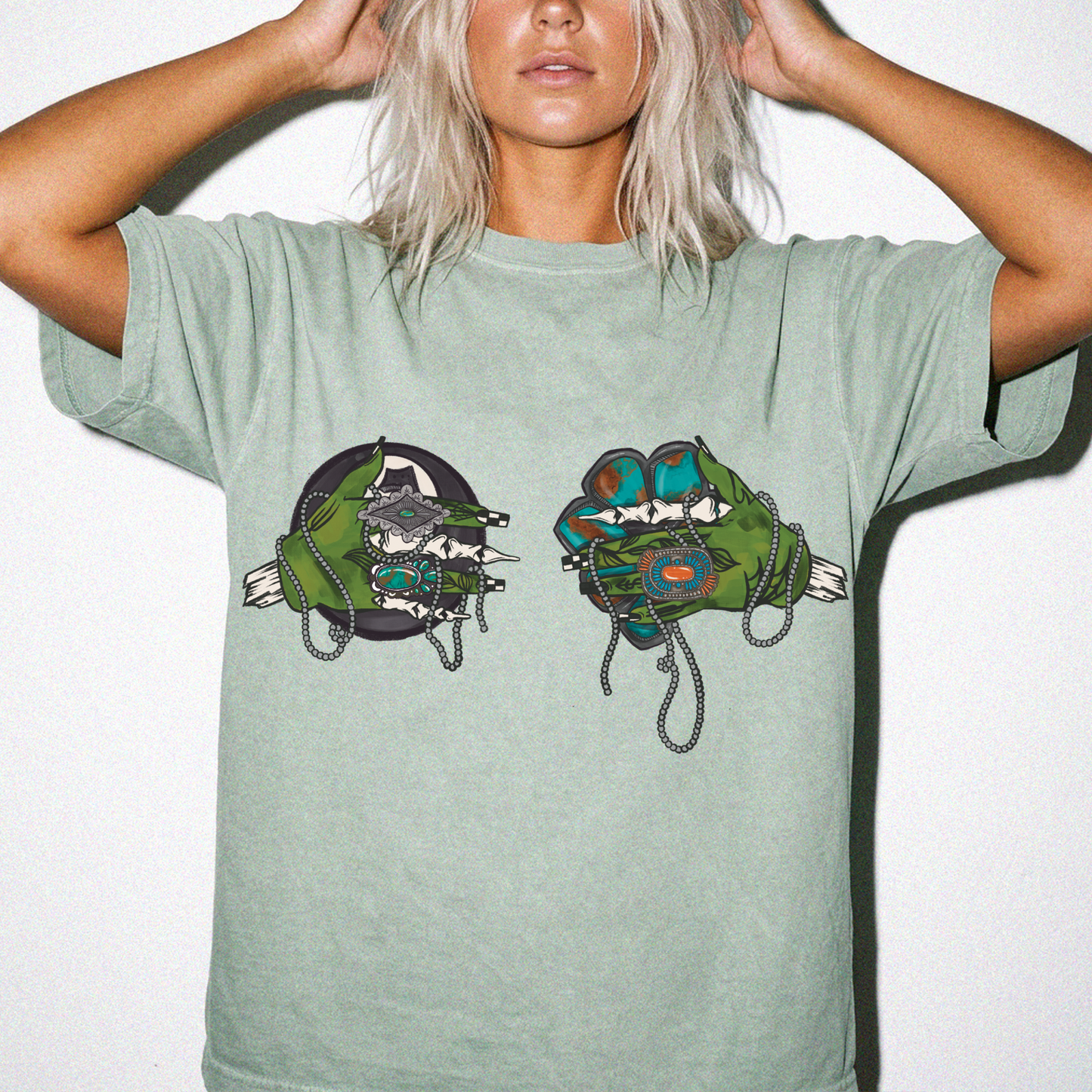 Frankenstein Drippy 8 ball tee
