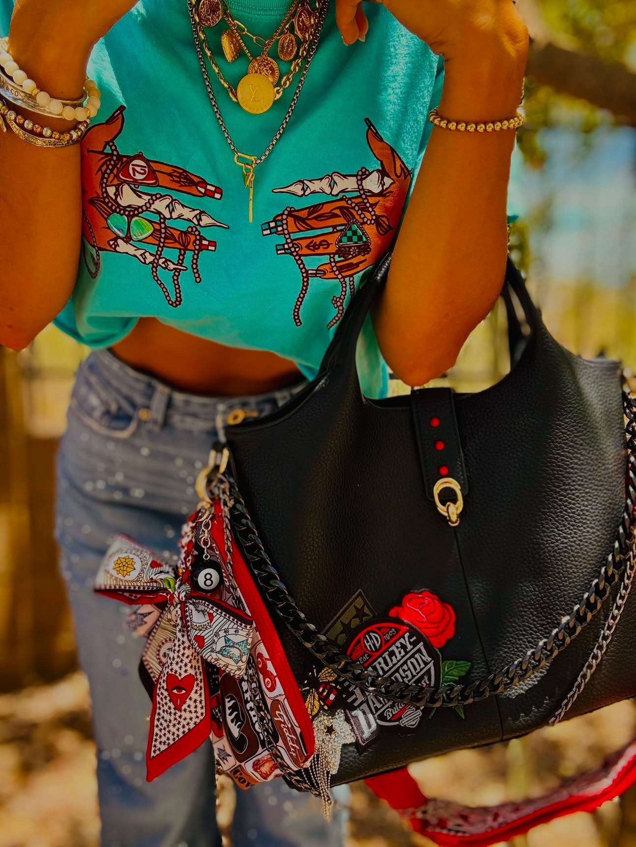 Drippy tee