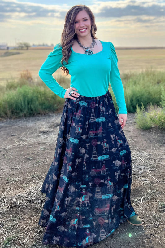 God's Country Maxi Skirt/Dress