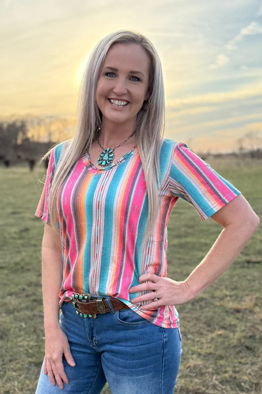 Summer serape top