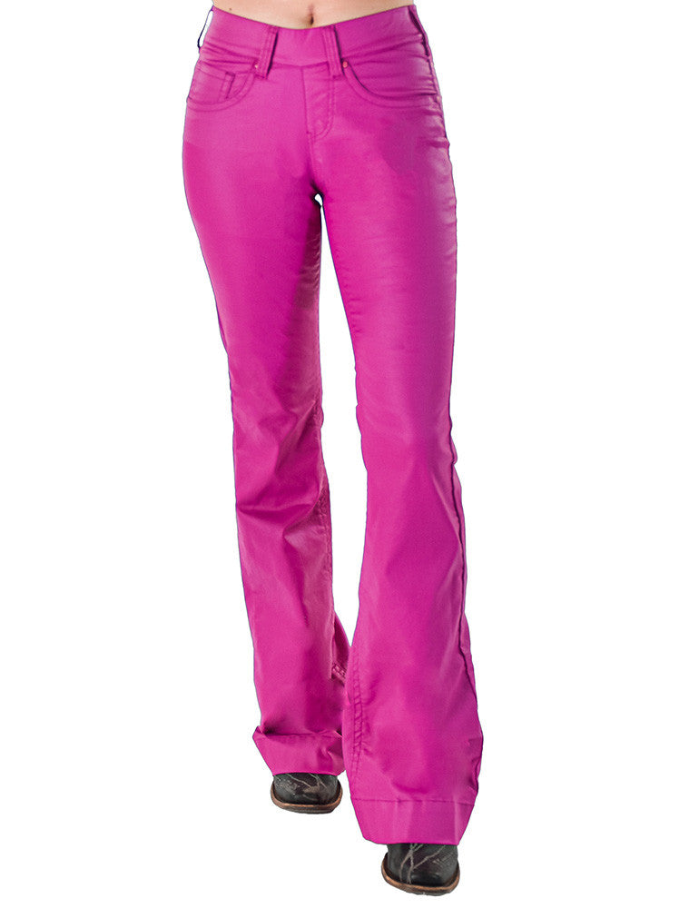 Cowgirl Tuff Hot Pink Pull-On Trousers