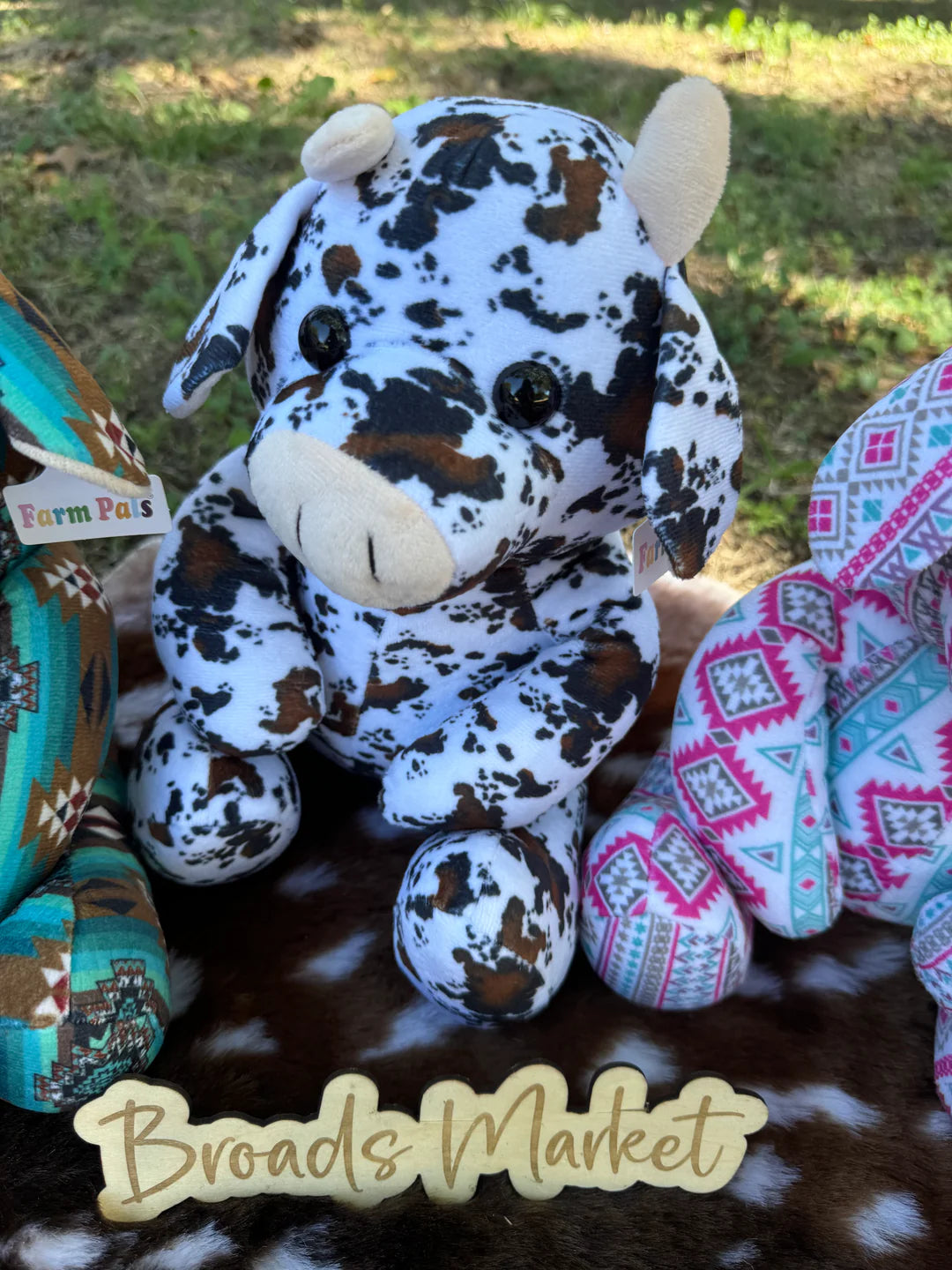 Plush Cow Farm Pal