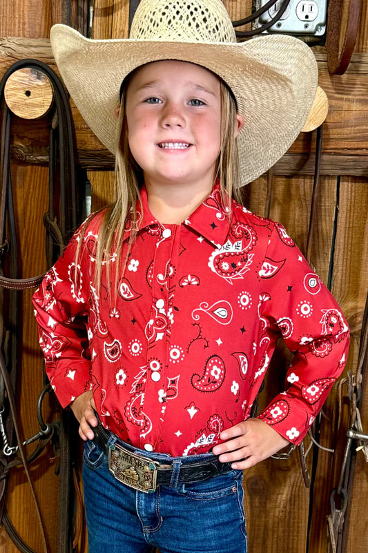 Bandana Babe Button up Kids