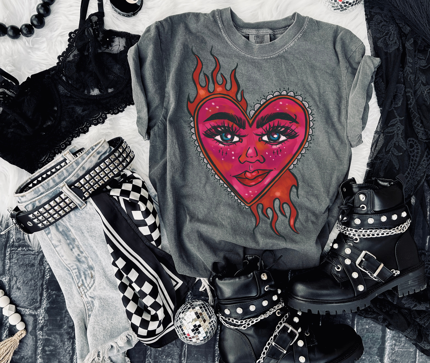 Love Burns tee
