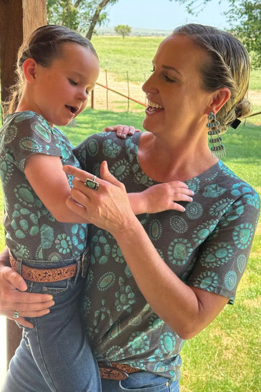 Forever in Turquoise  V Neck top