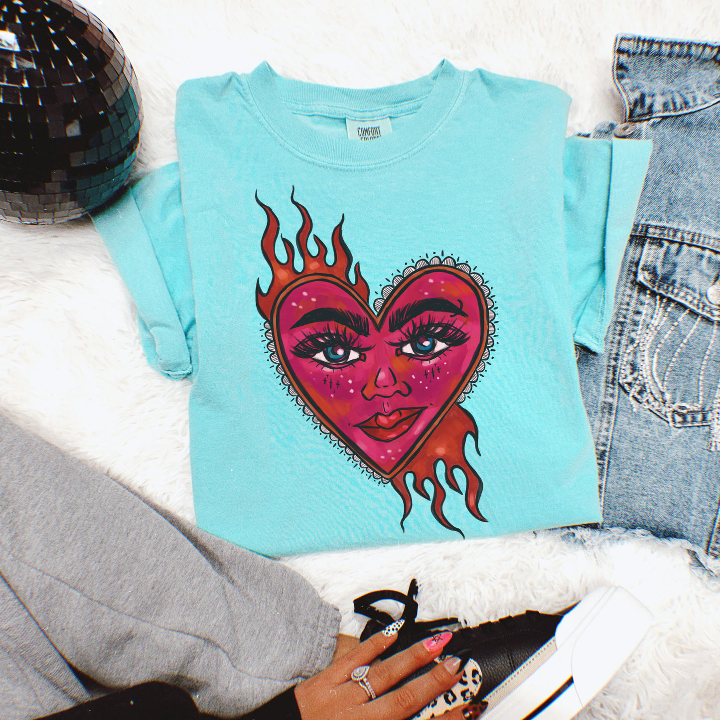 Love Burns tee