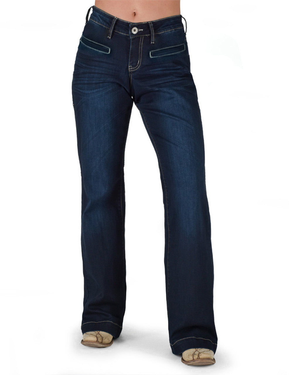 Boot Stitch Cowgirl Tuff Jeans