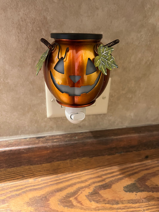 Jack O’ Lantern Plug in Wax Melt warmer