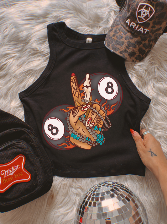 Later Baby Ribbed Racer Tank