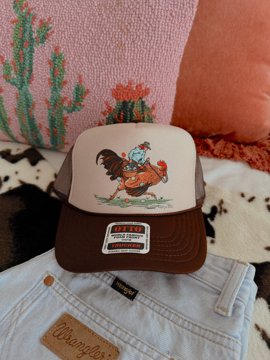 EASTER CHICKEN TRUCKER