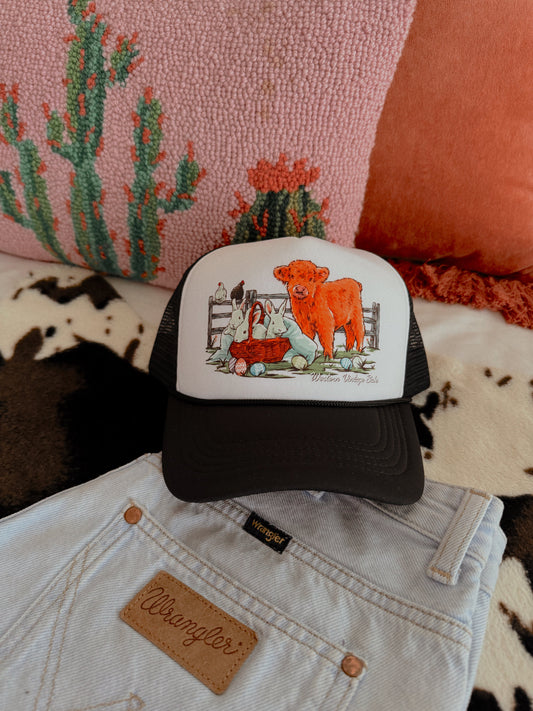 EASTER ON THE FARM TRUCKER