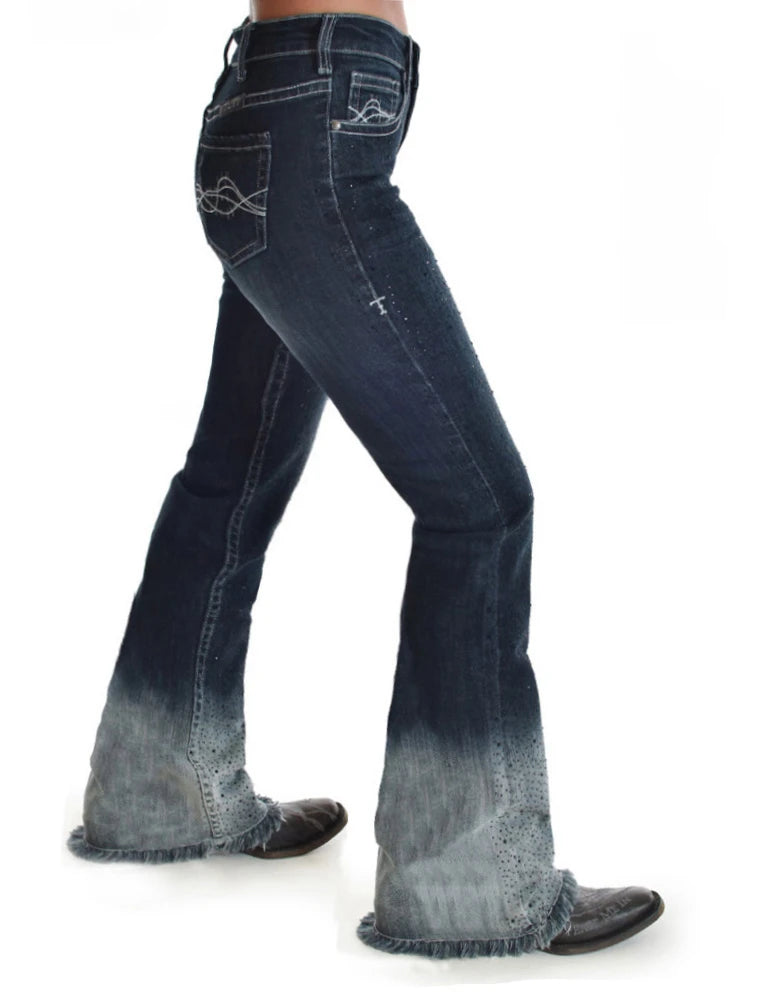 Stary Night Cowgirl tuff Jean