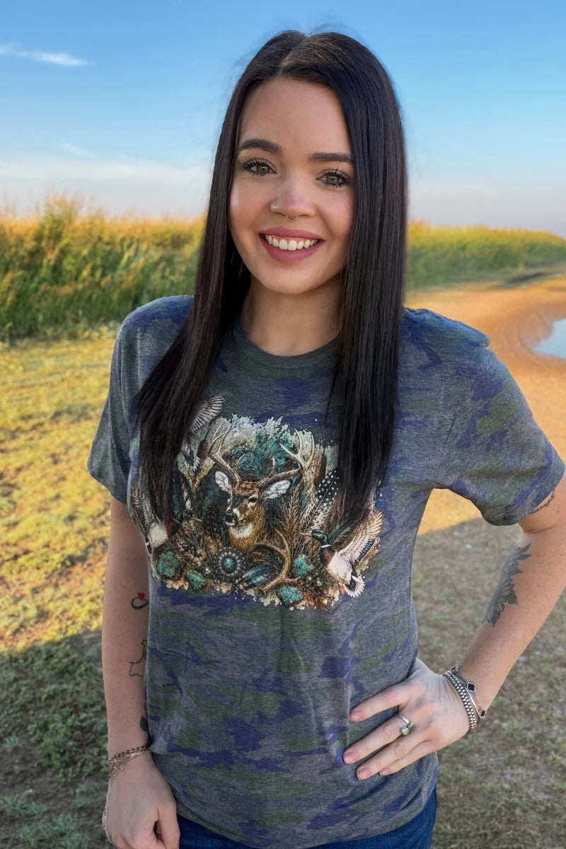 Feather and Field tee