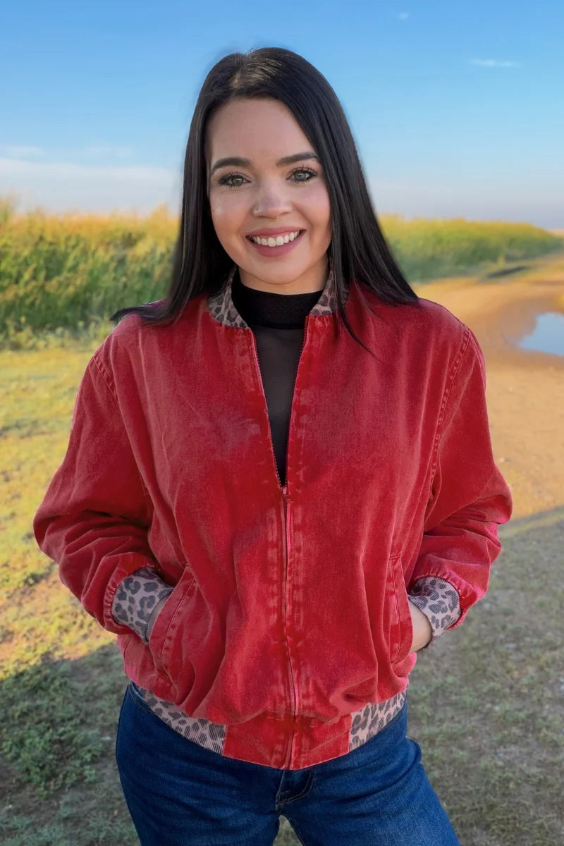 Rd Dirt road bomber jacket