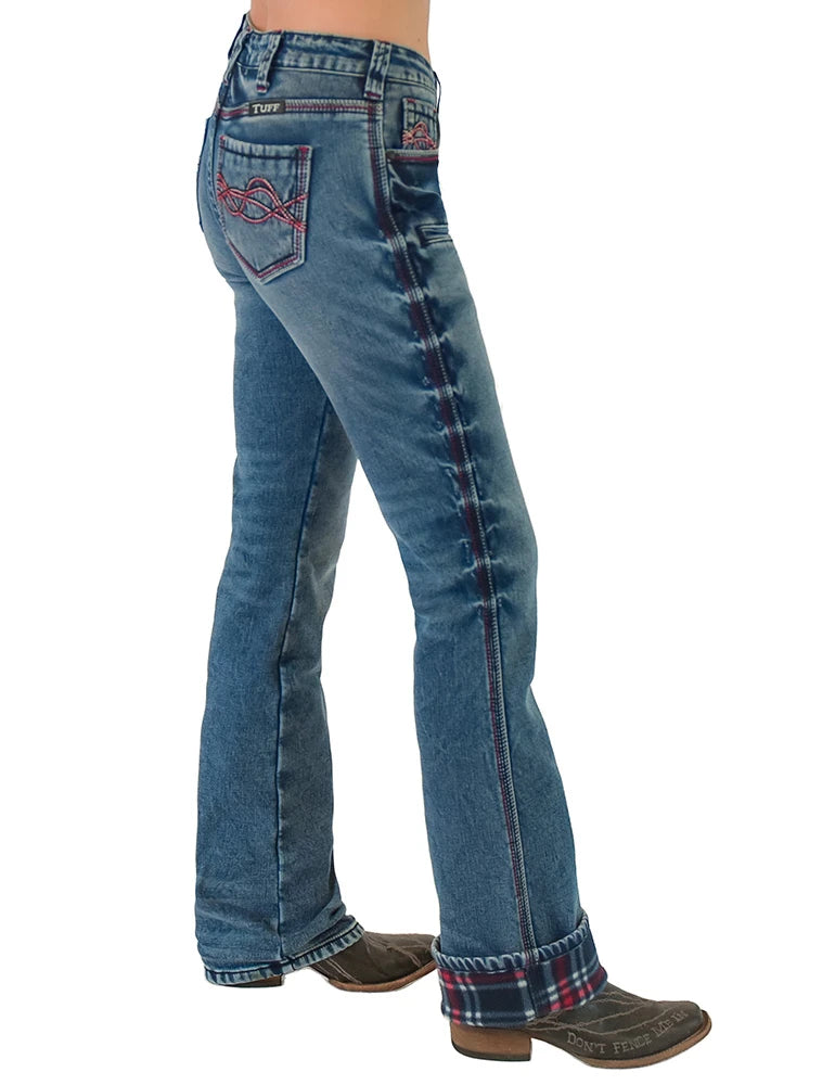 Red Roan Flannel Cowgirl Tuff