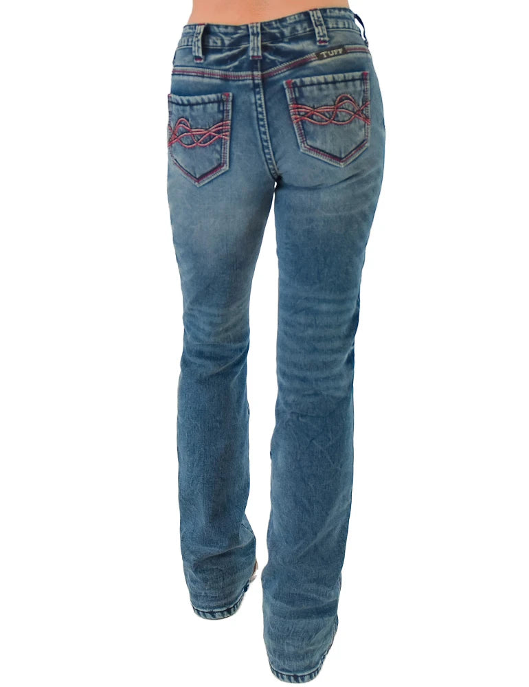 Red Roan Flannel Cowgirl Tuff