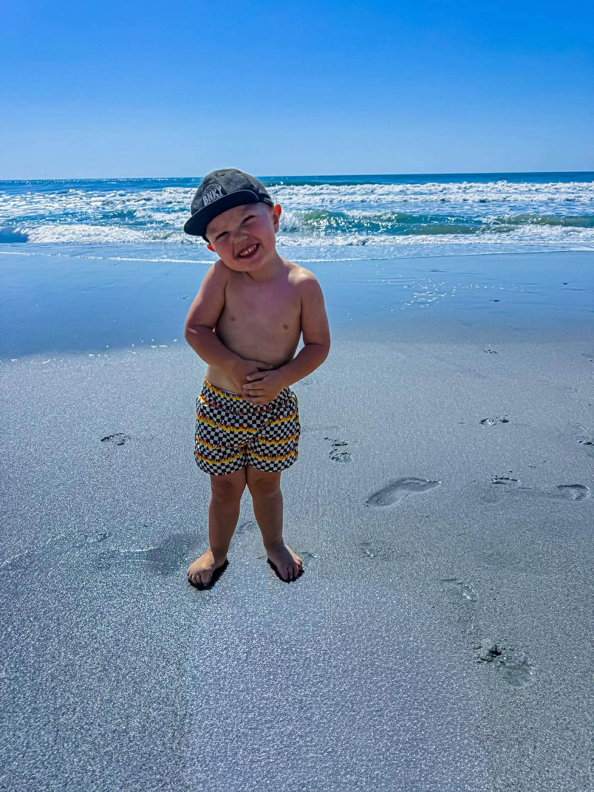 Fast Lane Dude Swim Trunks  (FINAL SALE)