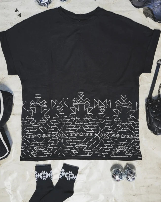 Stitch that Western top rts