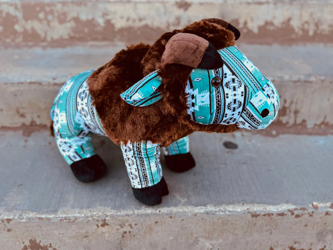 Turquoise Aztec Buffalo Farm Pal 15-17”