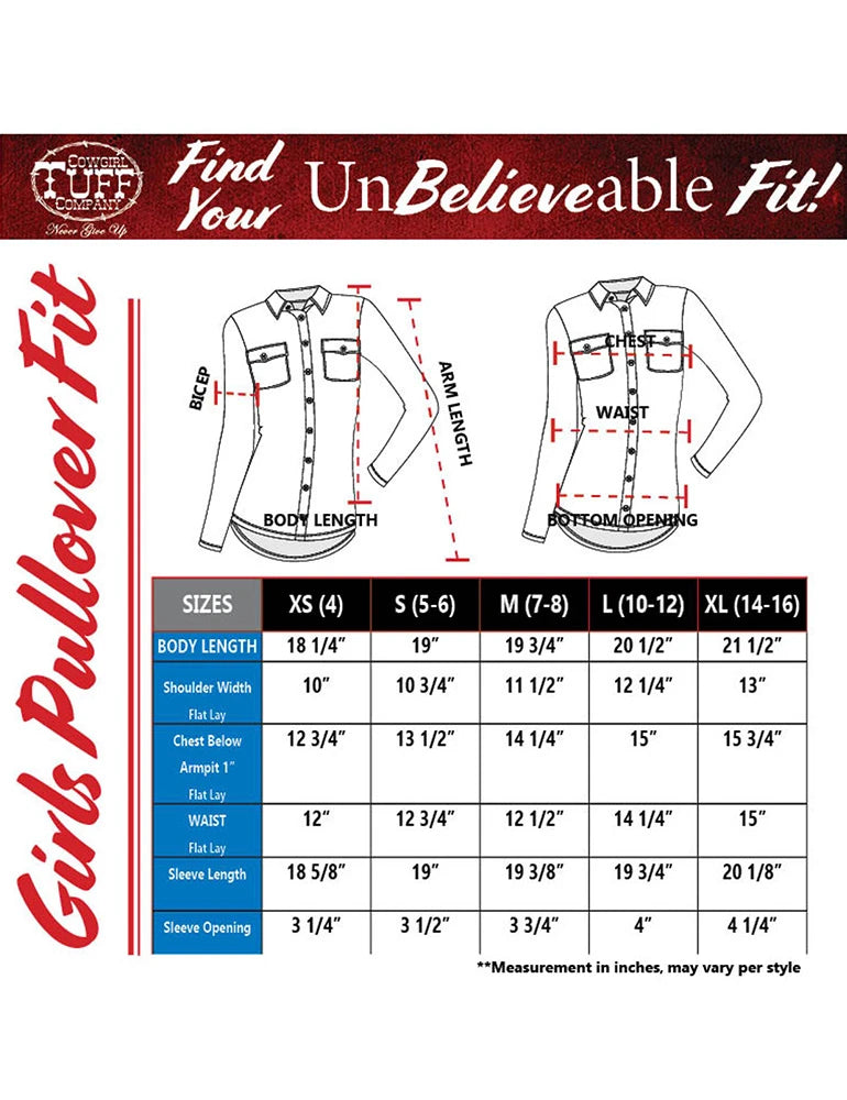 Cowgirl Tuff Company Black & White Structured Plaid Pullover Button Up