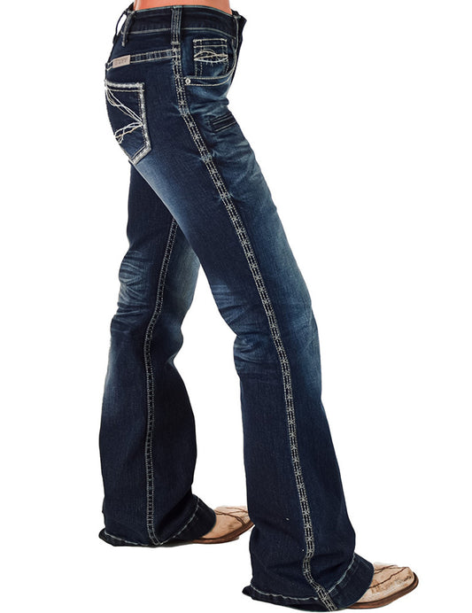 Honor Dark Cowgirl Tuff Jeans