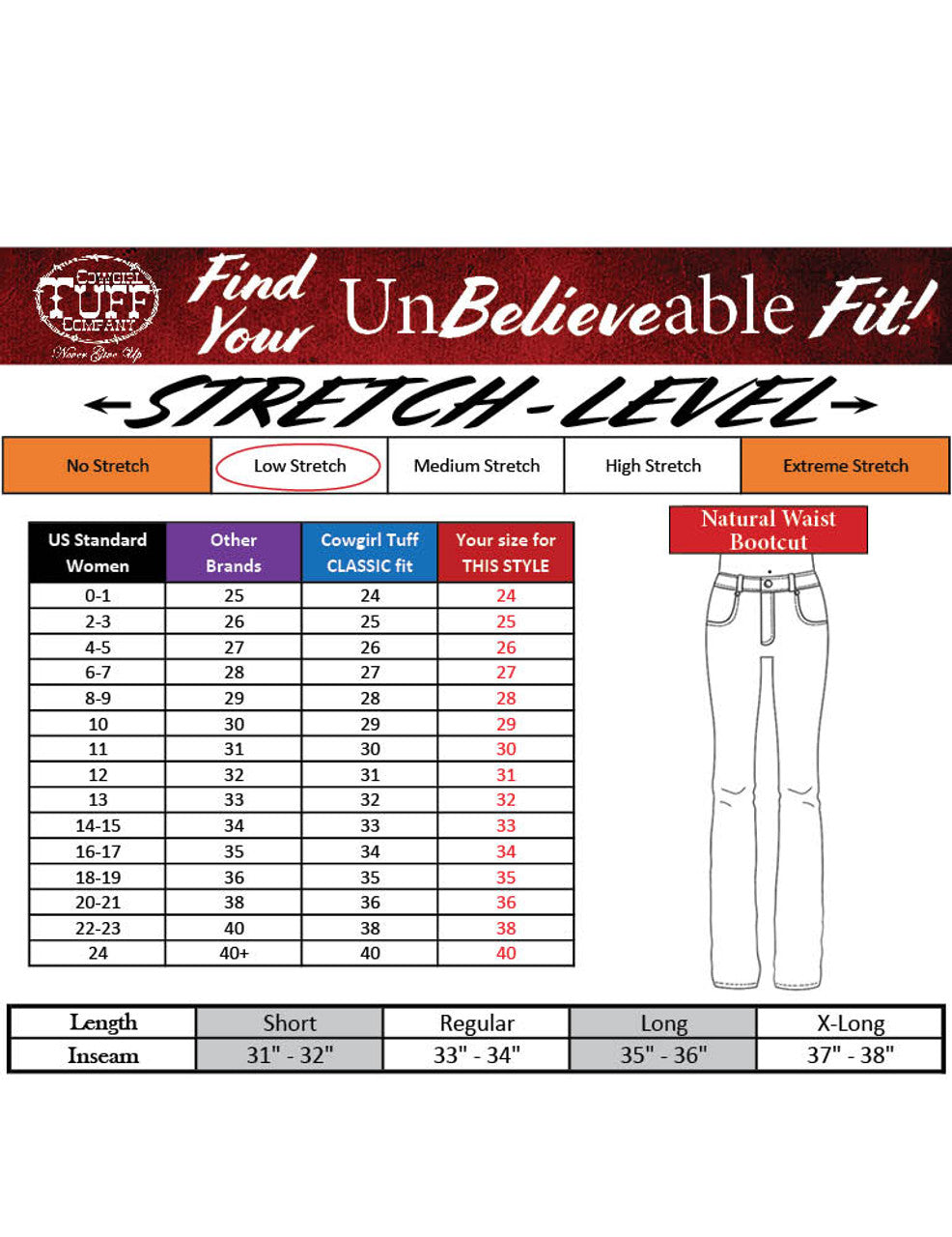 Twister Cowgirl Tuff Jeans