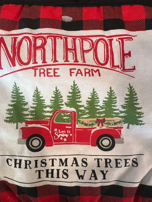 North Pol Christmas Tree Farm Kitchen Towel