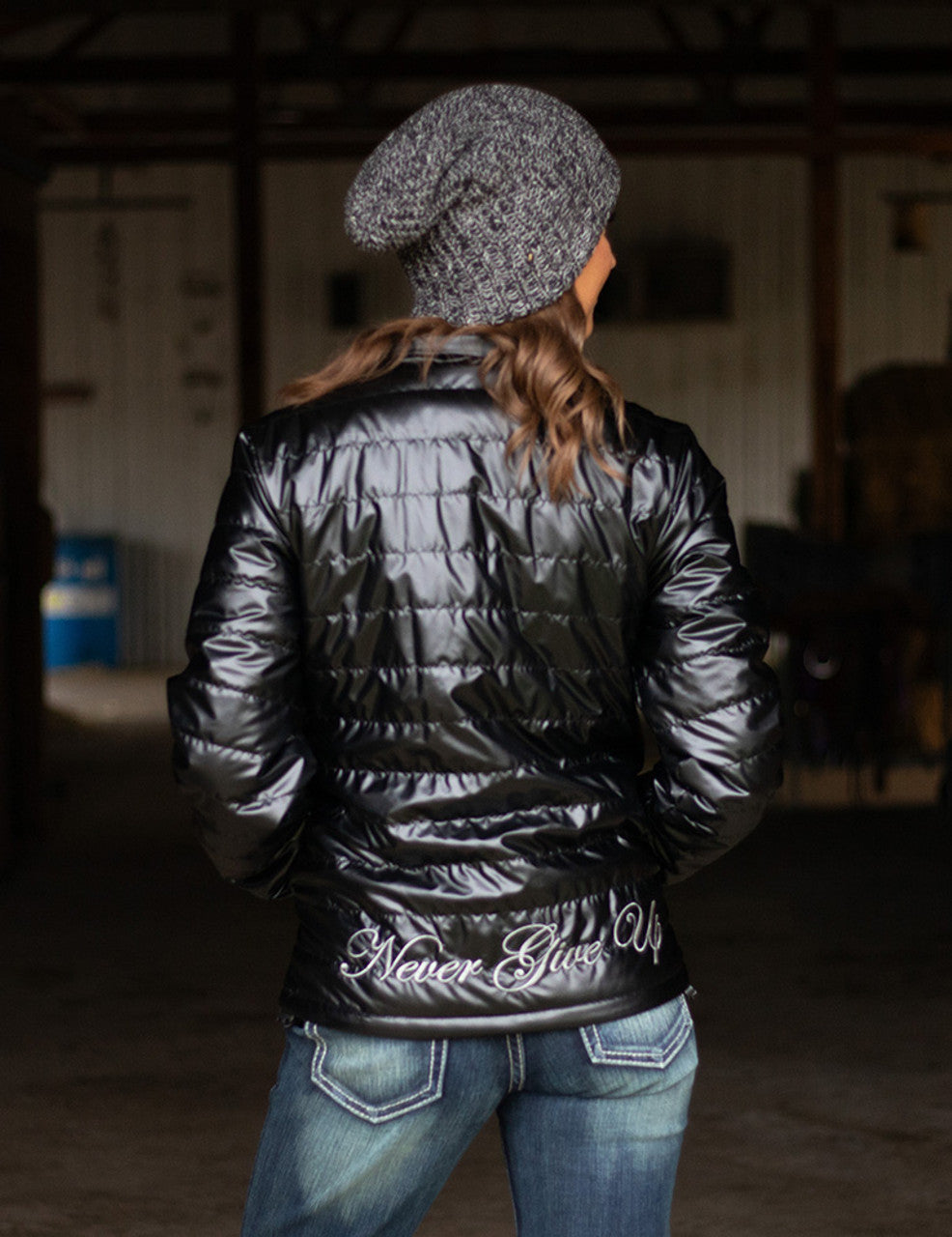 Jacket (Black Mid-Weight With Black Embroidery Logos)