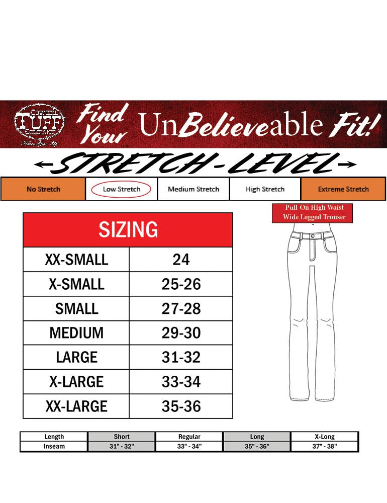 Cowgirl Tuff Company Pull-On UltraBreathe Shattered Trouser