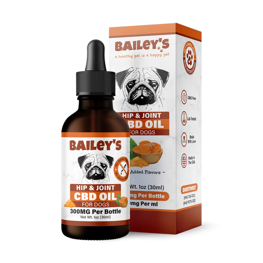 Hip & Joint CBD Oil For Dogs - 30ml Bottle