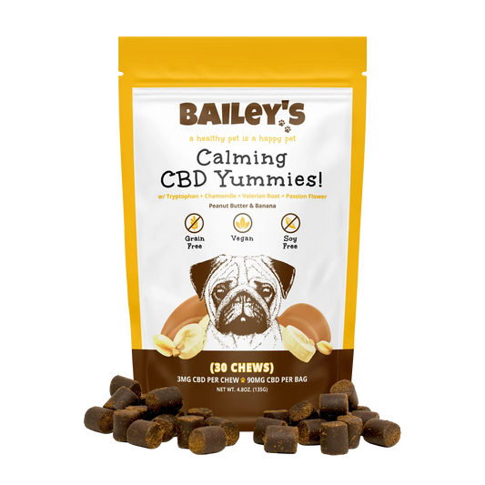 Calming CBD Yummies! Extra Strength Large Breed - 30 Count Bag