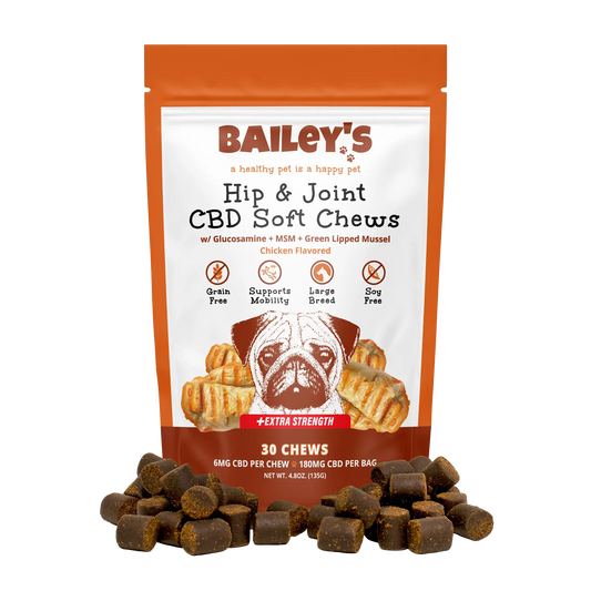 Hip & Joint CBD Soft Chews - Extra Strength Large Breed - 30 Count Bag
